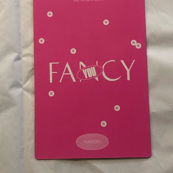 Twice Nayeon Holographic Photocard from Fancy Album - Picture 6 of 6